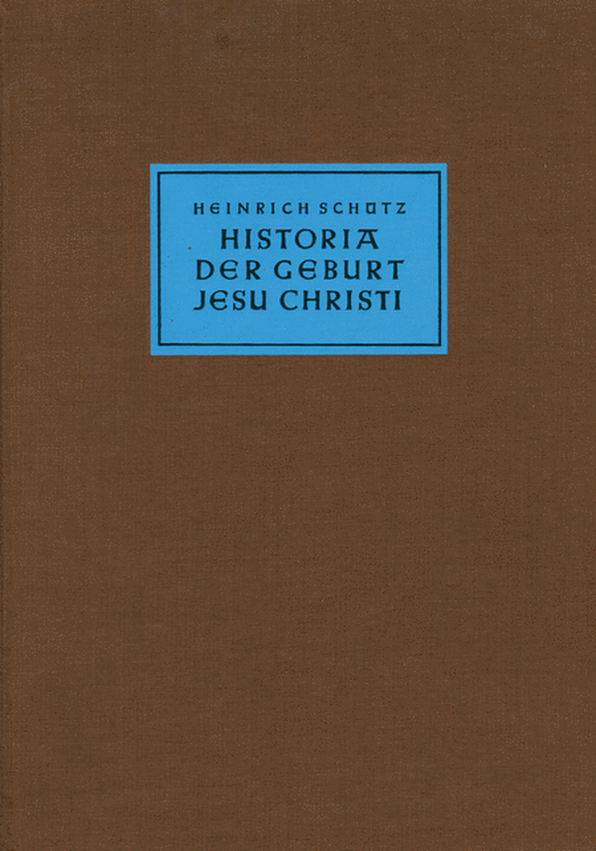 Historia der Geburt Jesu Christi SWV 435