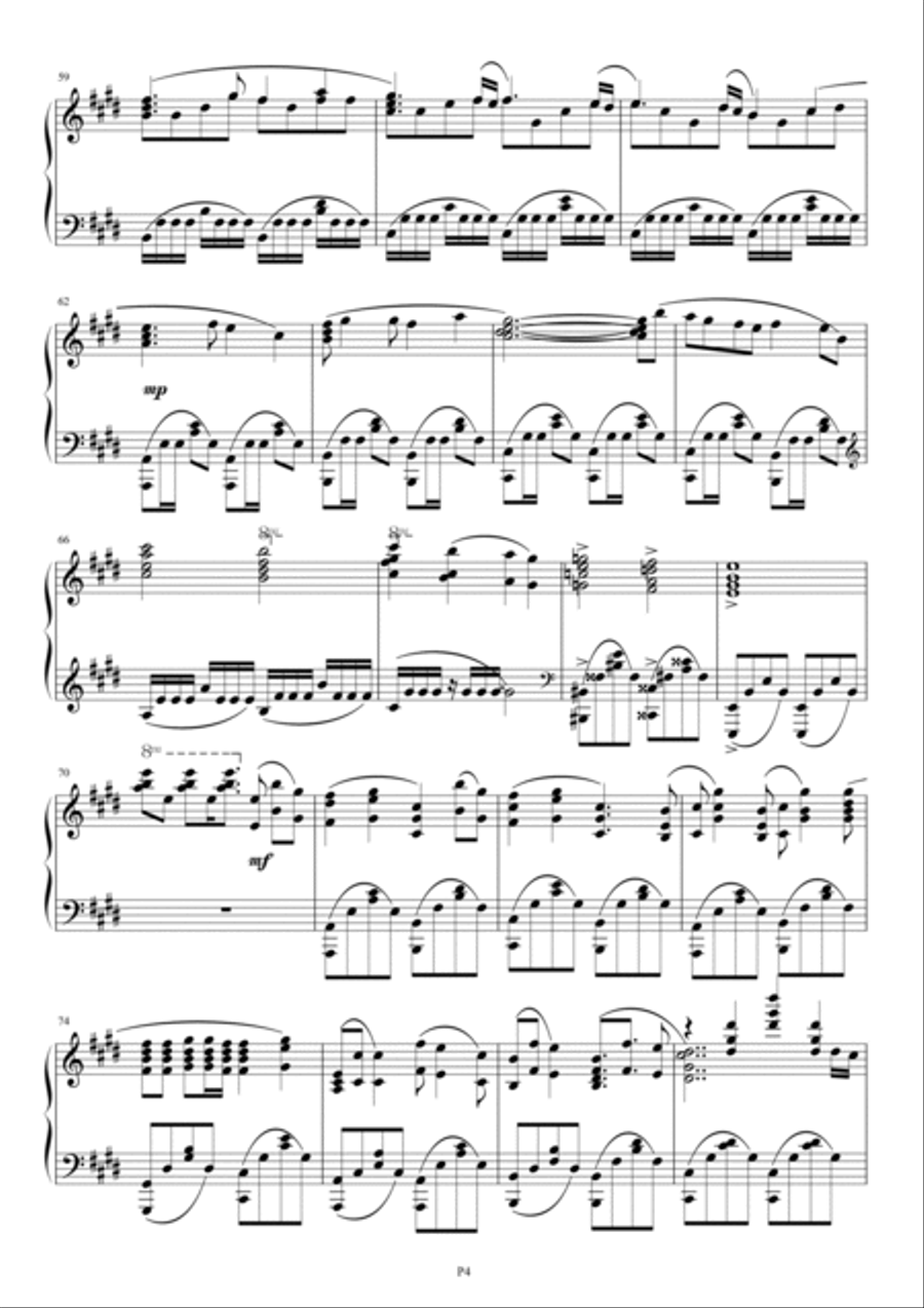 Styx Helix Styx Helix Piano Solo scores gallery preview page 4