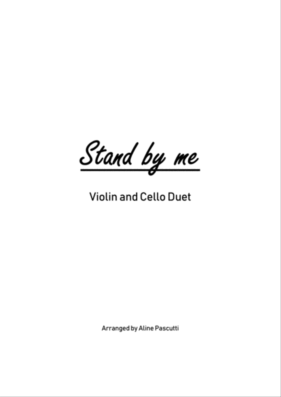 Stand By Me Set of Parts scores gallery preview page 1