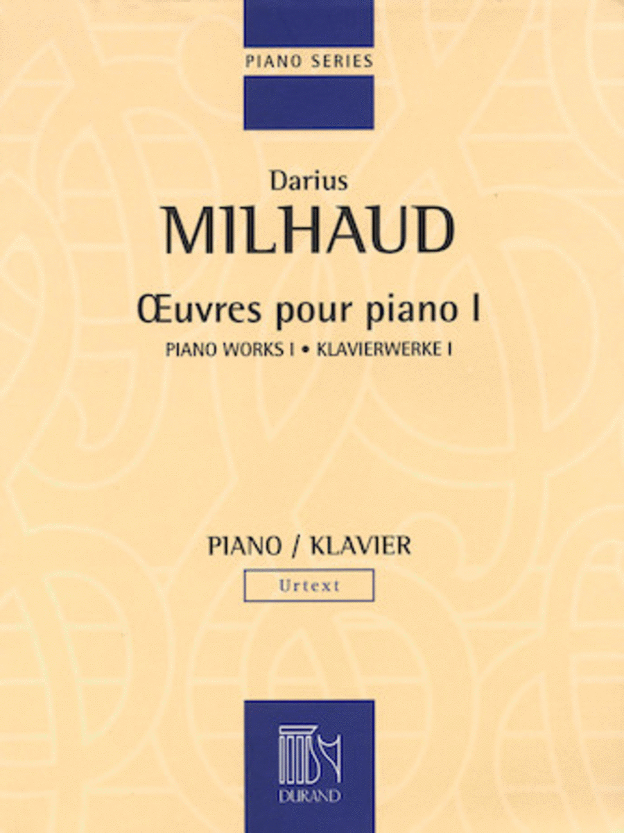 Piano Works – Volume I Piano Solo scores gallery preview page 1