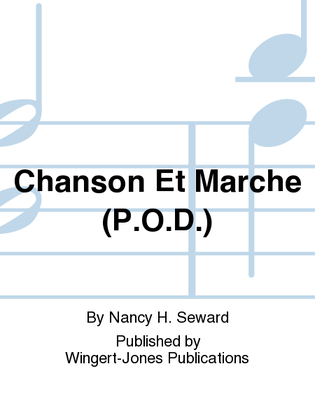 Book cover for Chanson Et Marche - Full Score