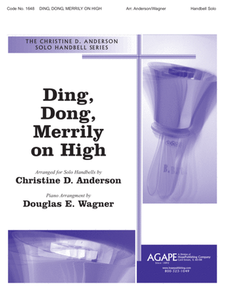Book cover for Ding, Dong, Merrily on High
