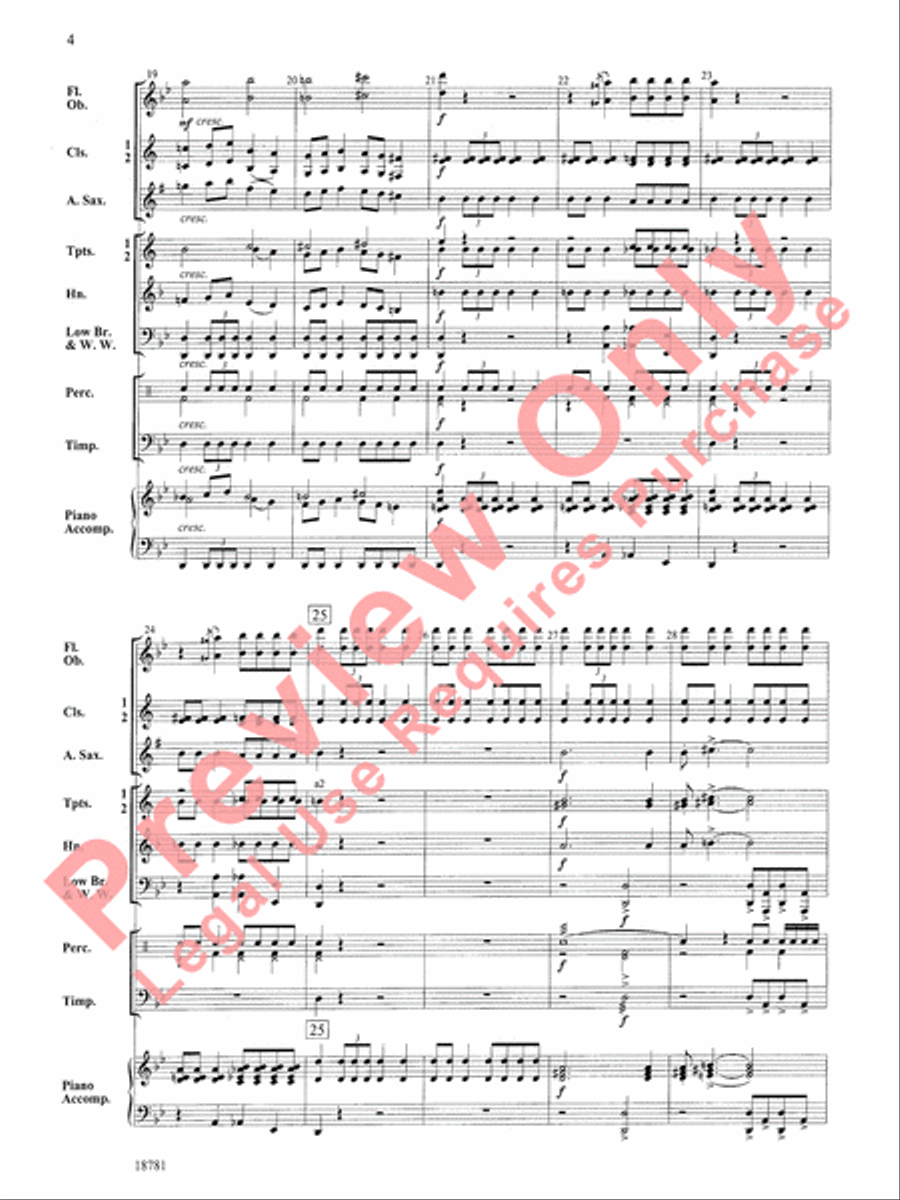 Primordium Concert Band scores gallery preview page 5