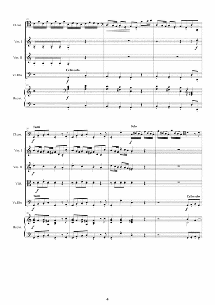 Vivaldi - Cello Concerto No.3 in C major RV 400 for Cello solo, Strings and Harpsichord image number null