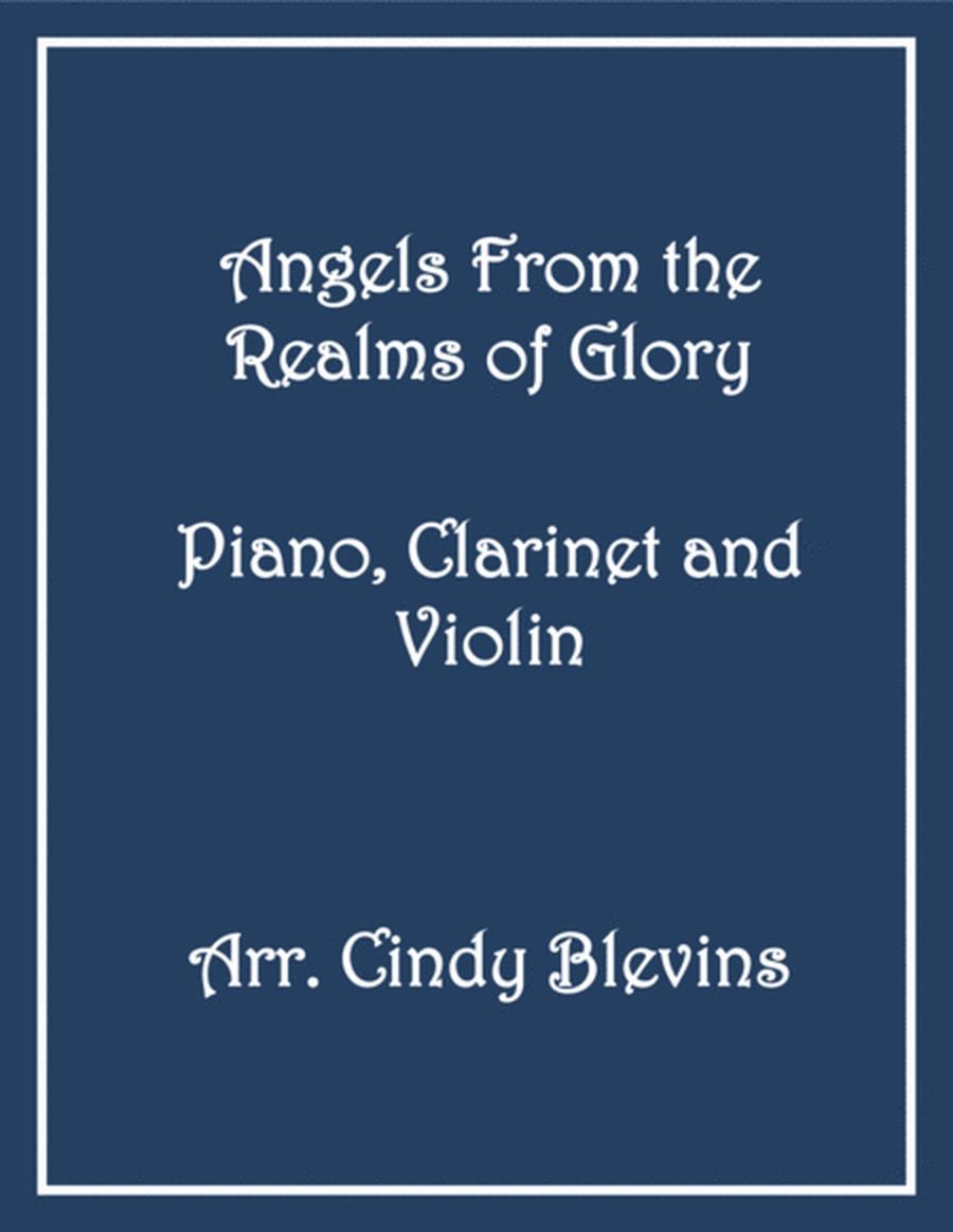 Angels From the Realms of Glory, for Piano, Clarinet and Violin image number null