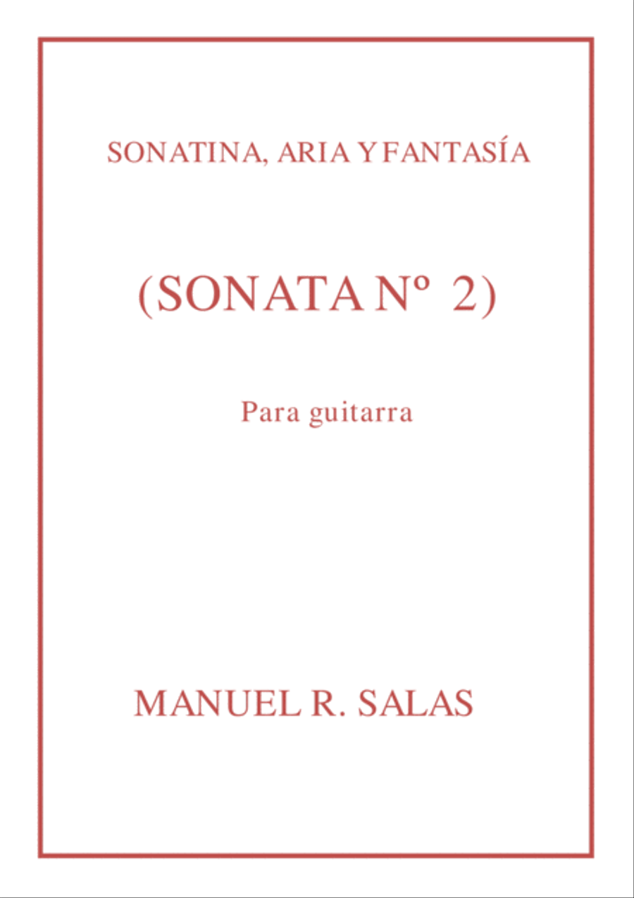 Sonata nº 2 Sonata nº 2 Classical Guitar scores gallery preview page 1