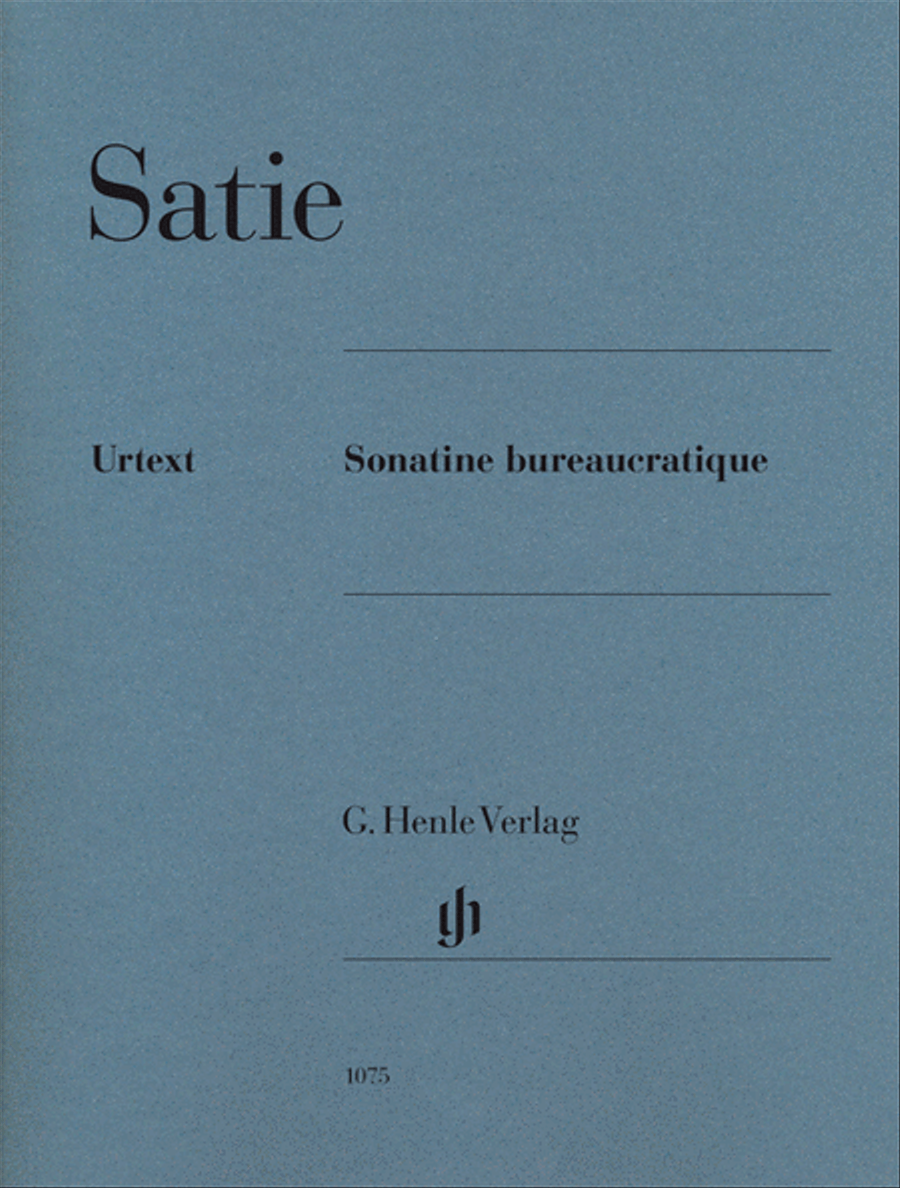 Erik Satie – Sonatine bureaucratique Piano Solo scores gallery preview page 1