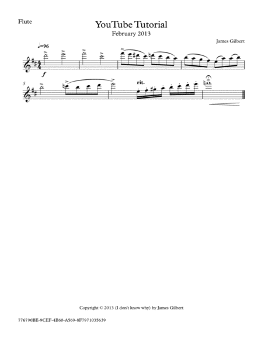 Youtube Tutorial piece Full Orchestra scores gallery preview page 3