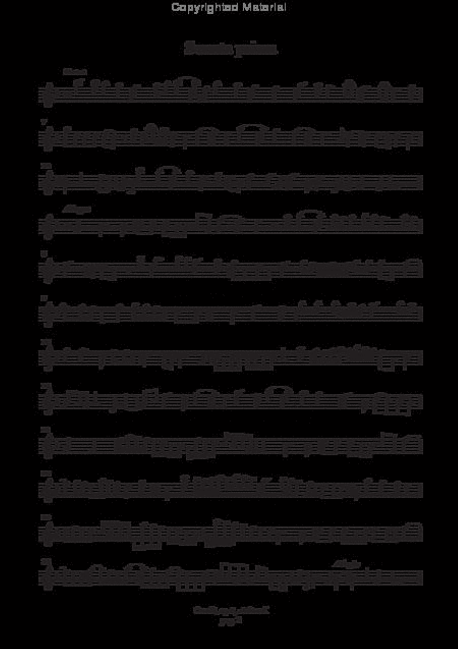 Sonate a tre op.3 (Roma, 1689) Cello scores gallery preview page 3
