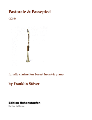 Pastorale & Passepied, for alto clarinet (or basset horn) & piano