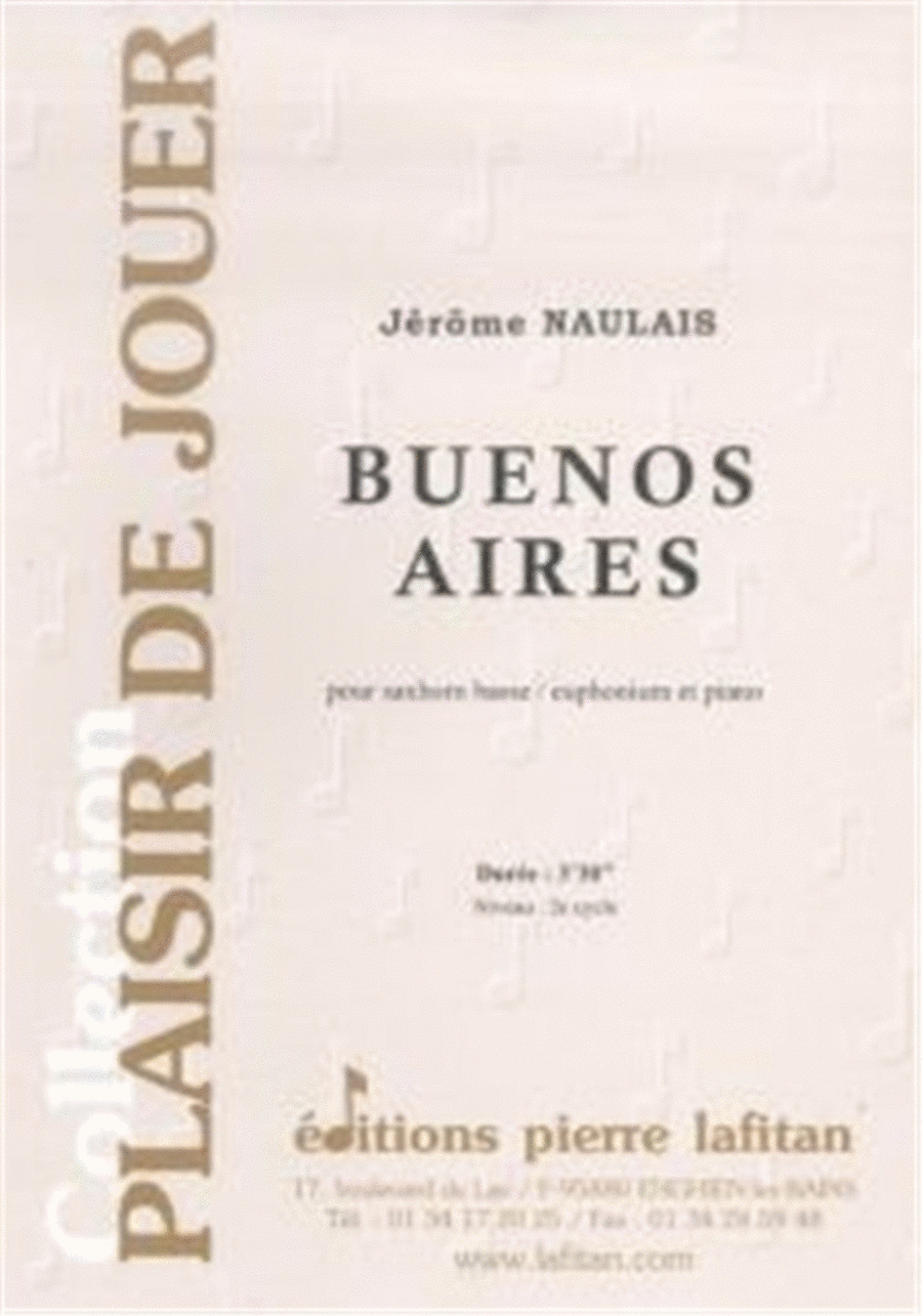 Buenos Aires Piano Accompaniment scores gallery preview page 1