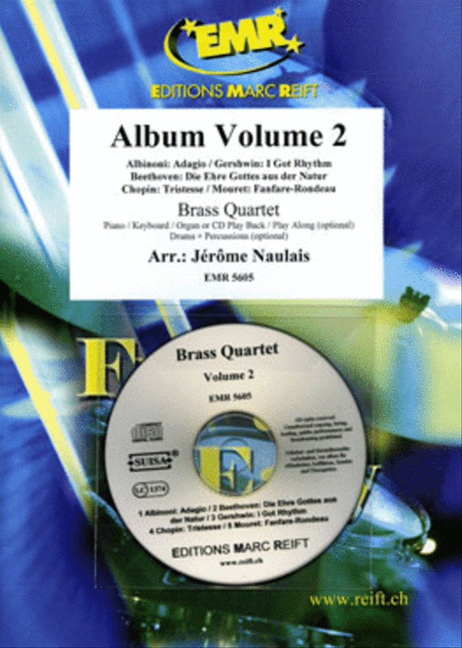 Album Volume 2 Brass Ensemble scores gallery preview page 1