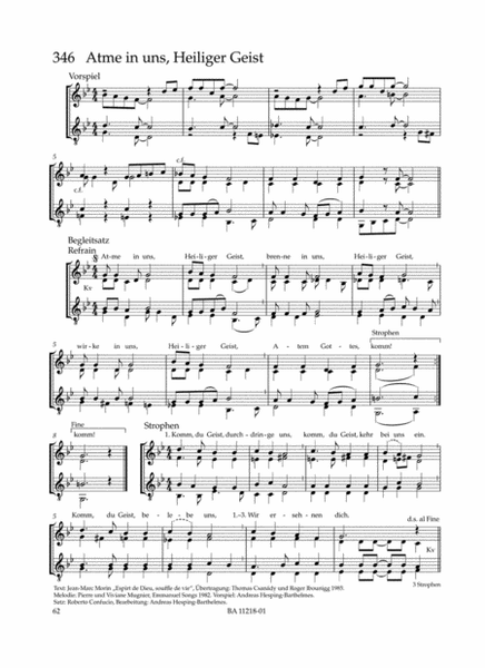 Blaserbuch zum Gotteslob (Score in B-flat major)