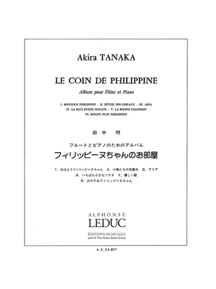 Le Coin De Philippine, Album Pour Flute Et Piano (flute & Piano)