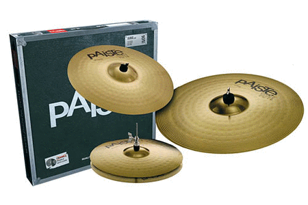 Paiste 101 Brass Cymbal Set For Inclusion With Gretsch Energy Drum Sets14/16/20 In Cym
