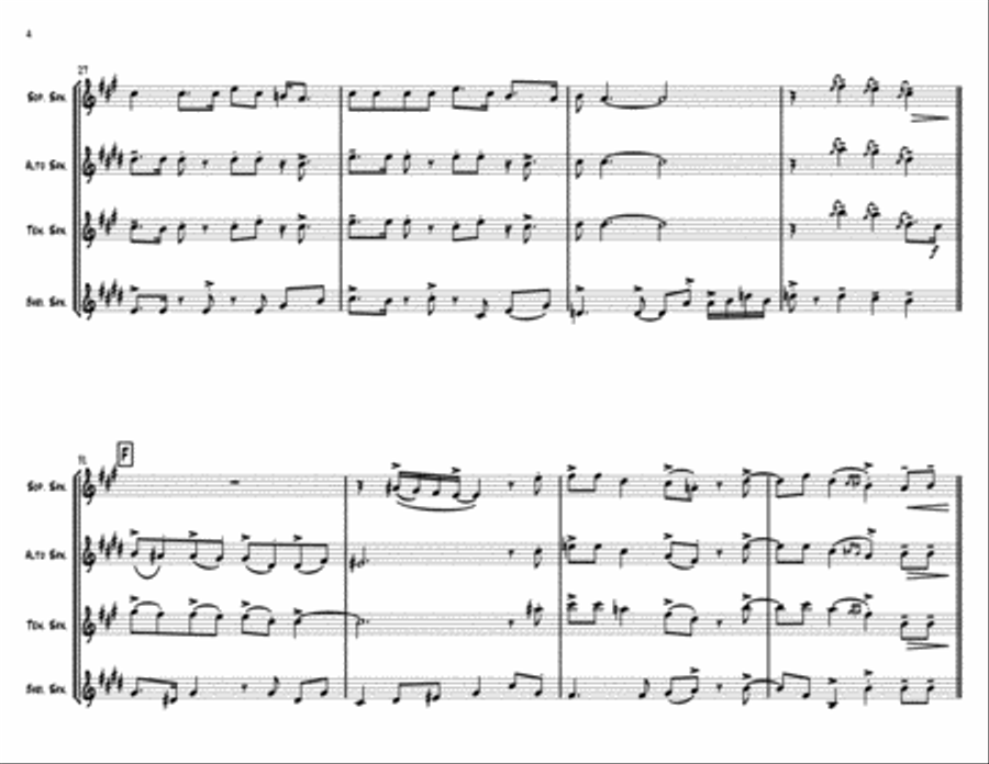 This Christmas This Christmas Woodwind Quartet scores gallery preview page 4