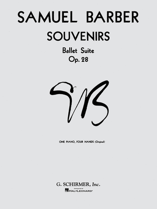 Book cover for Souvenirs Ballet Suite, Op. 28 (Original)