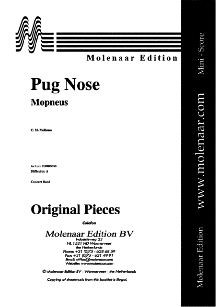 Pug Nose Concert Band scores gallery preview page 2
