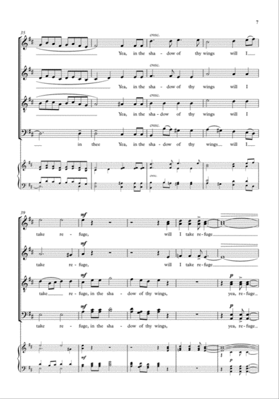 Psalm 57 4-Part scores gallery preview page 3
