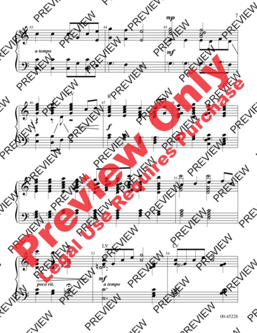 Take My Life and Let It Be Handbell Choir scores gallery preview page 7