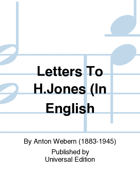 Letters To H.Jones (In English