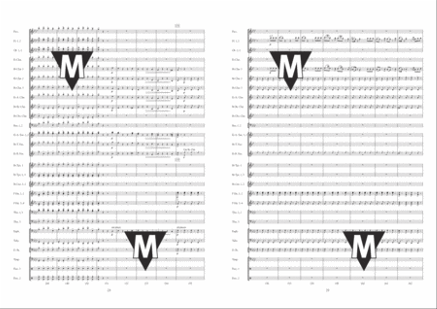 Il Barbiere di Siviglia Concert Band scores gallery preview page 13
