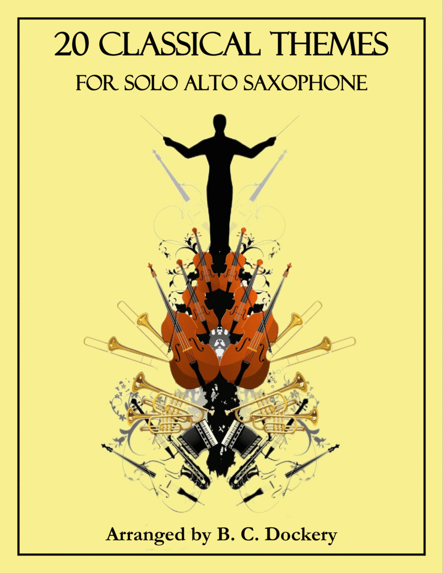 20 Classical Themes for Solo Alto Saxophone image number null
