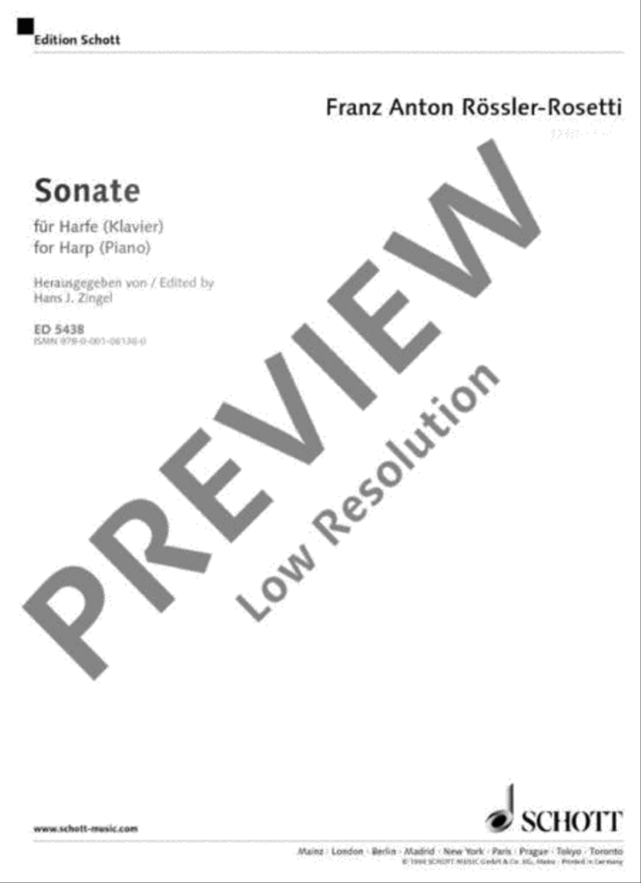 Sonata Harp scores gallery preview page 2