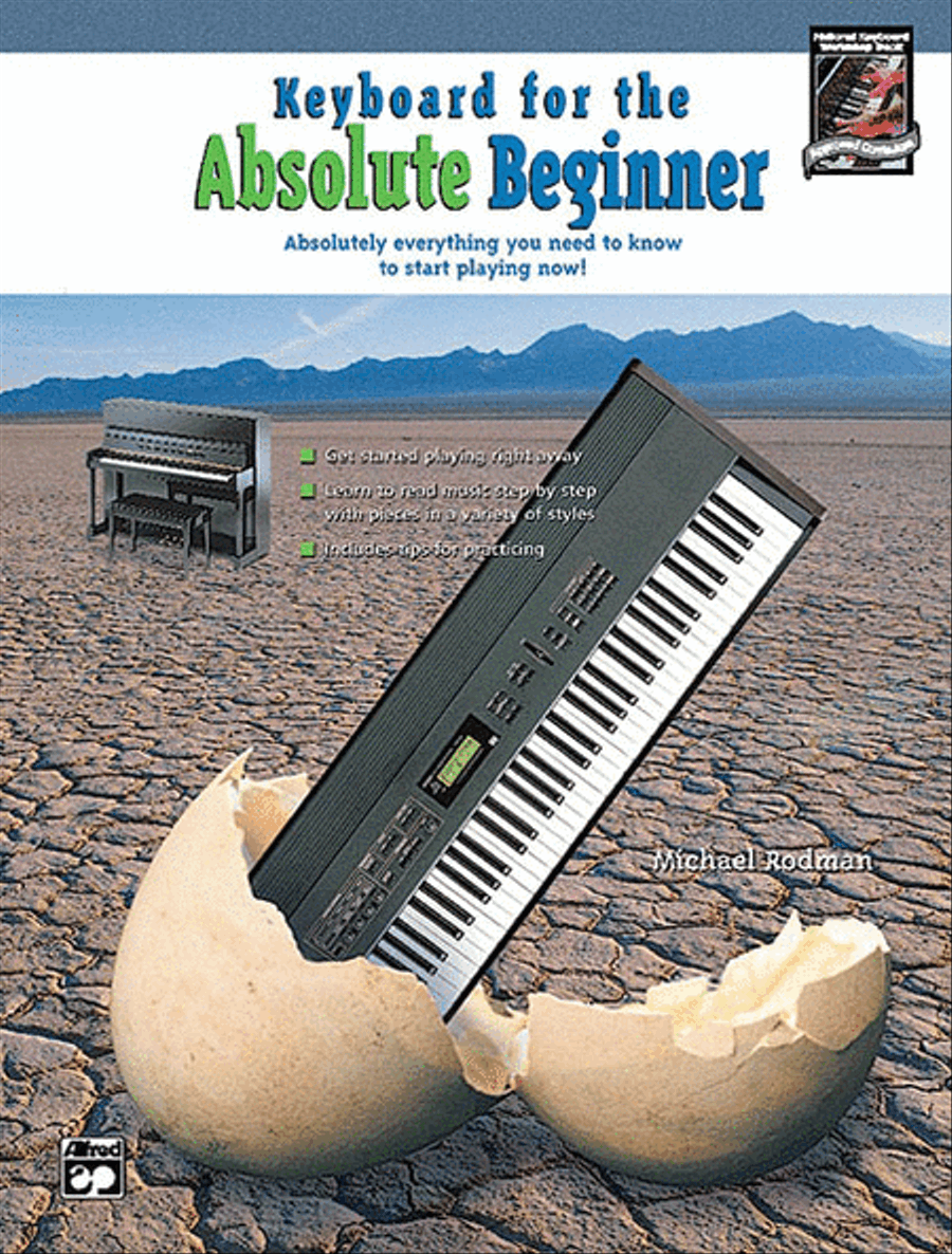 Keyboard for the Absolute Beginner Piano Method scores gallery preview page 1