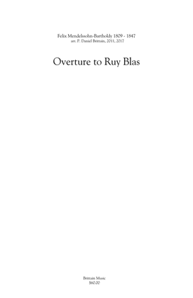 Overture to Ruy Blas