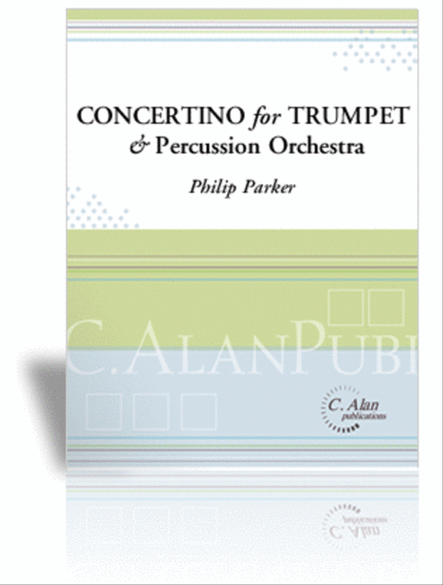 Concertino for Bb Trumpet & Percussion Orchestra (score only)