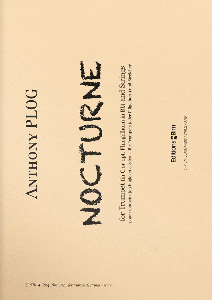 Nocturne String Orchestra scores gallery preview page 1