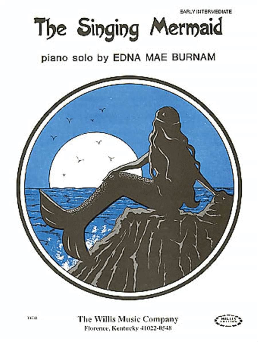 The Singing Mermaid Easy Piano scores gallery preview page 1