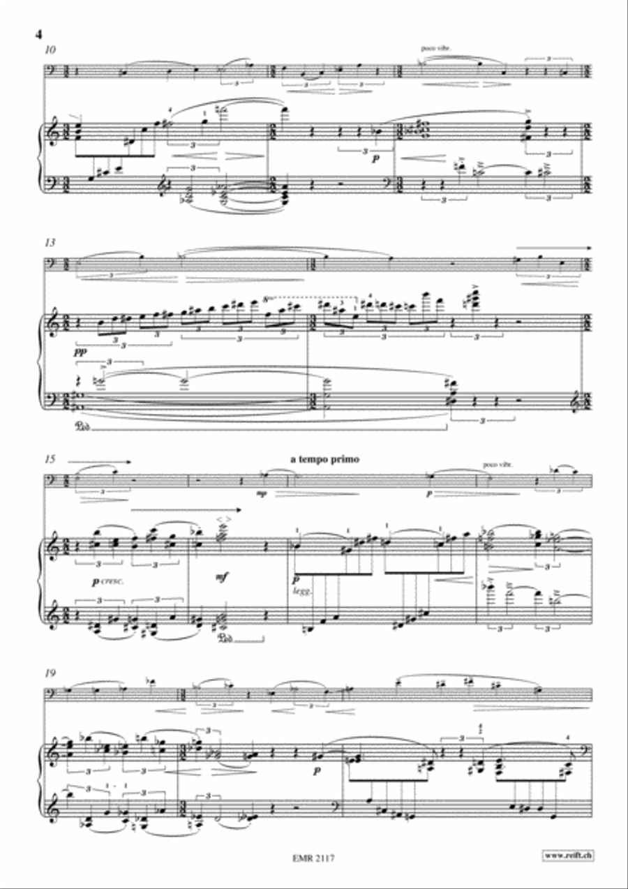 4 Lyrische Stucke Piano Accompaniment scores gallery preview page 5