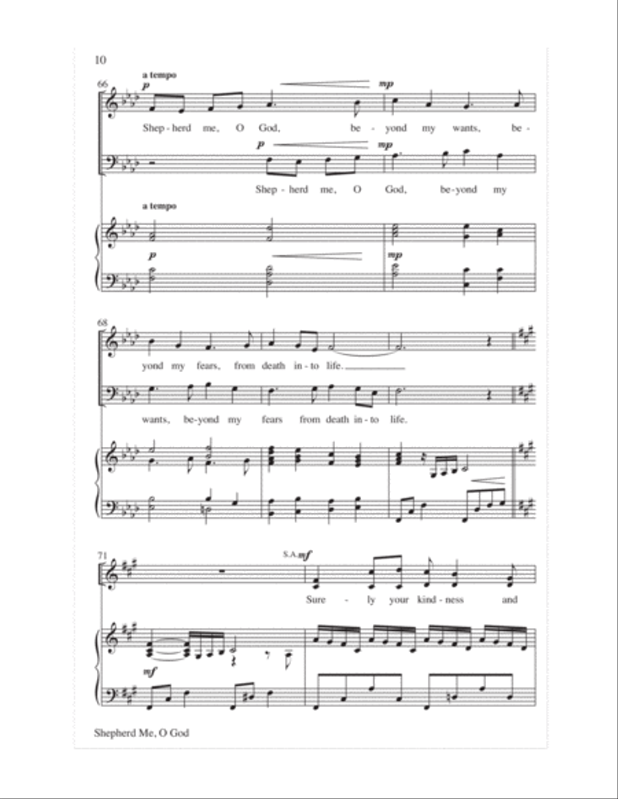 Easy Anthems, Vol. 3 3-Part scores gallery preview page 13