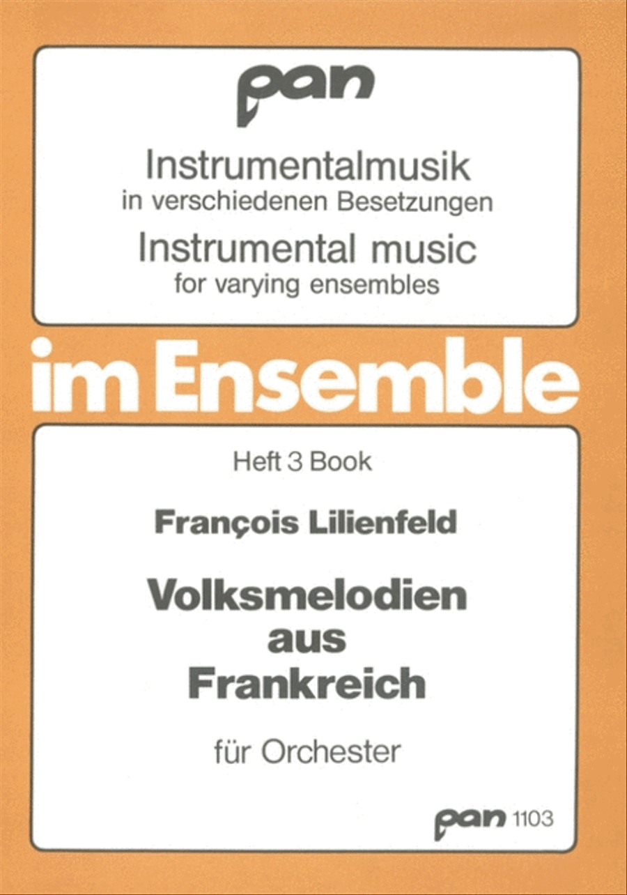 Volksmelodien Aus Frankreich School and Community scores gallery preview page 1