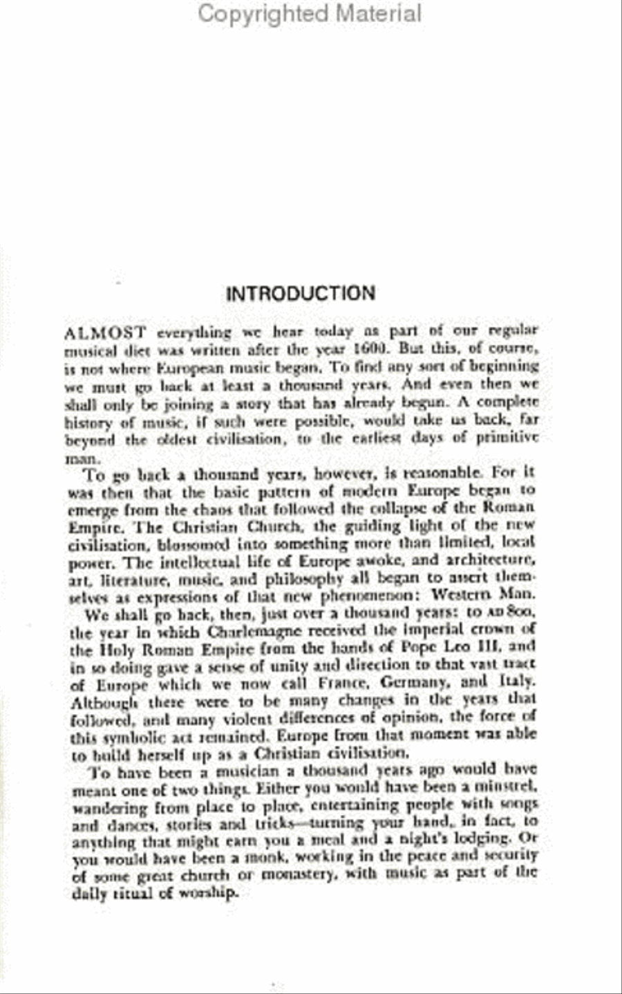 An Outline History Of European Music CD scores gallery preview page 2