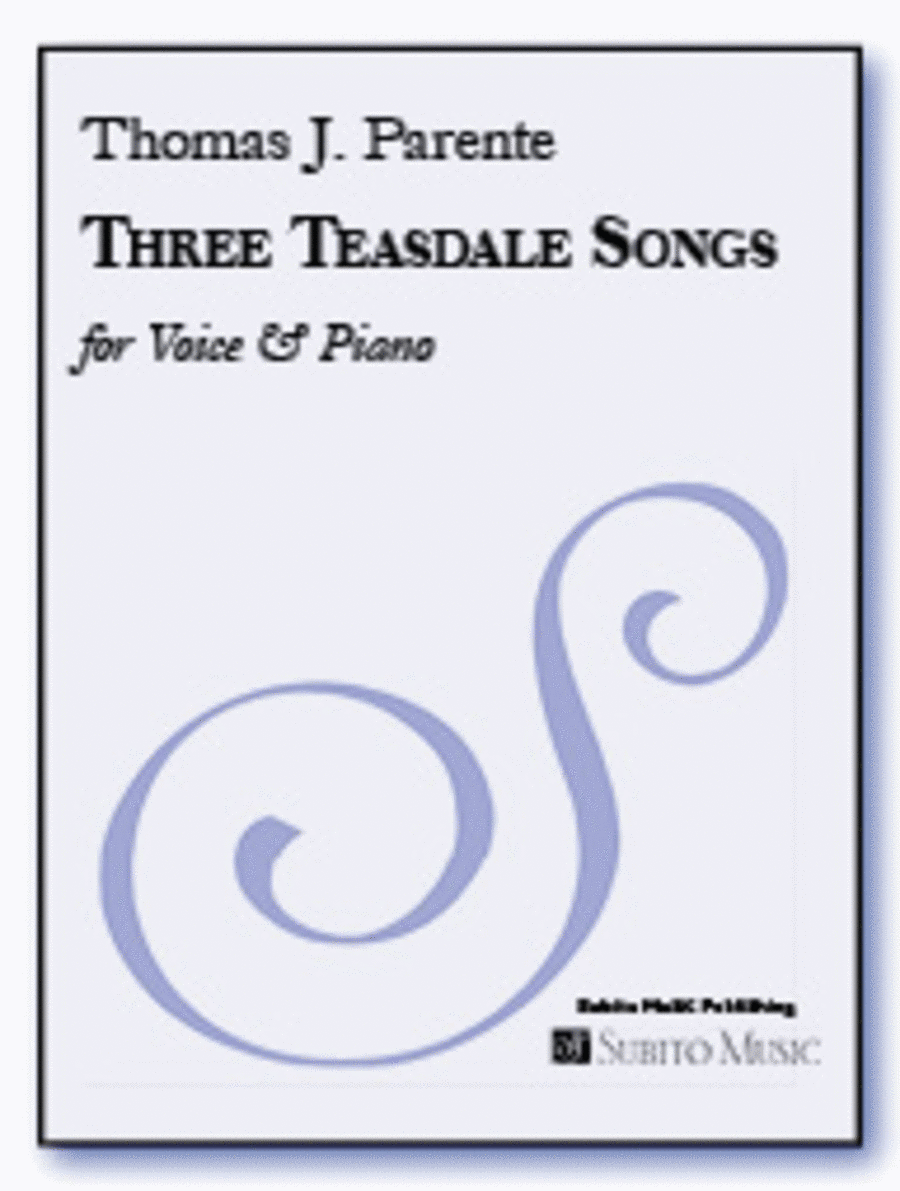Three Teasdale Songs