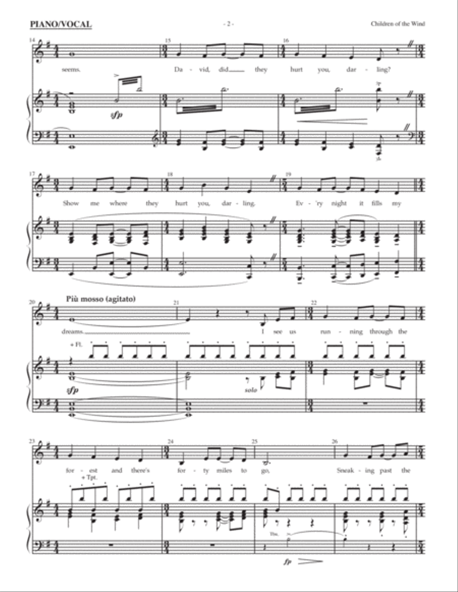 Children Of The Wind Voice scores gallery preview page 4