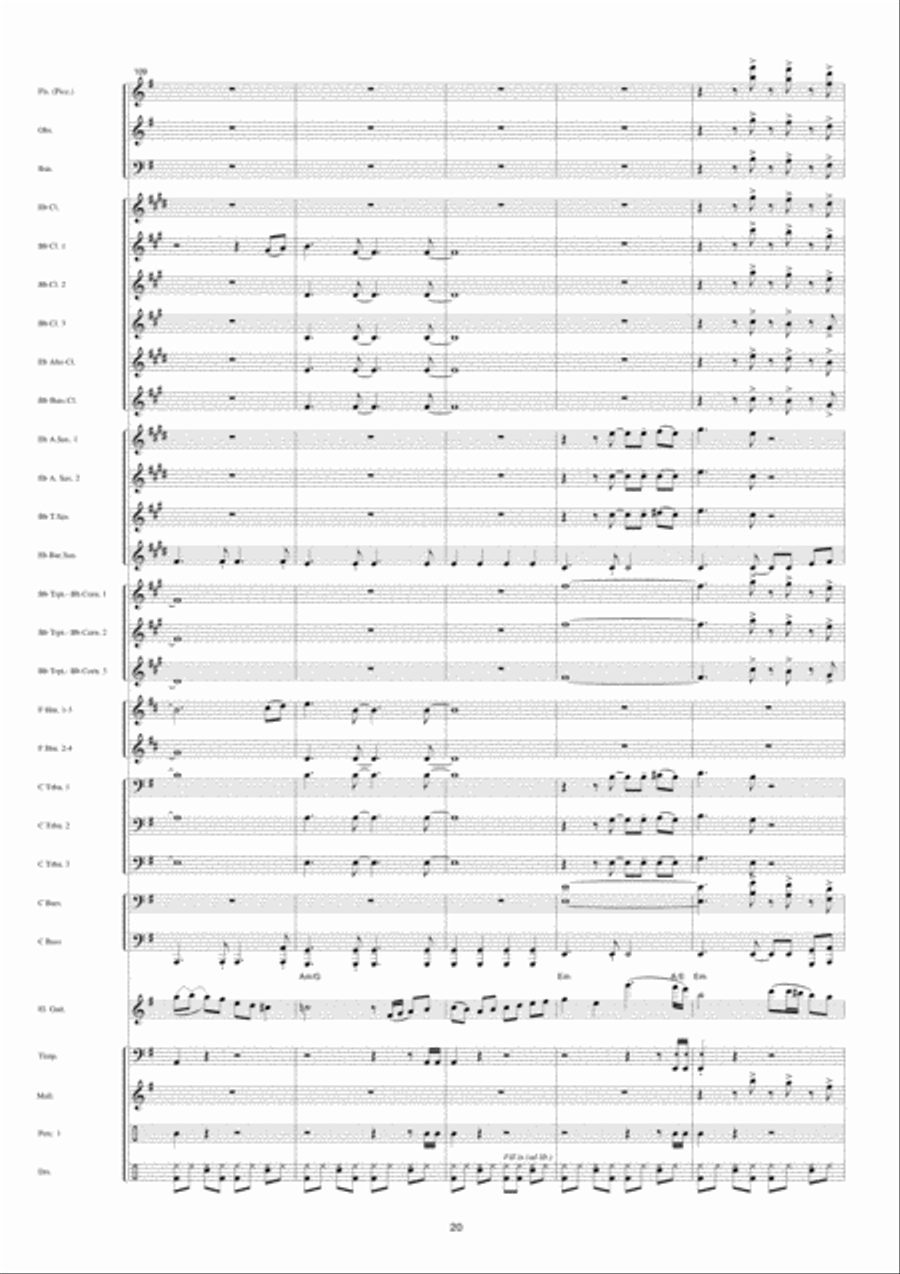 Full Option Full Option Concert Band scores gallery preview page 21