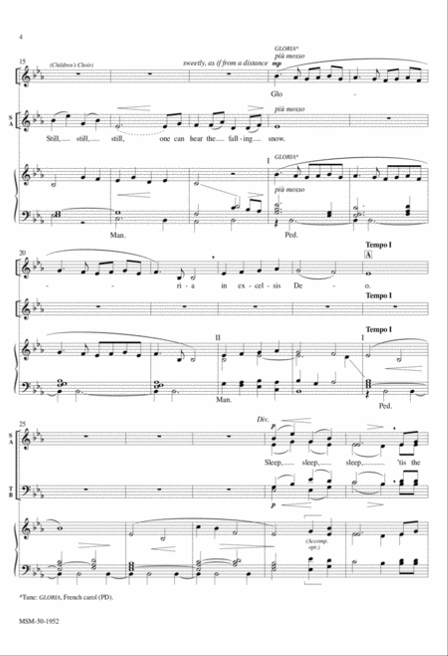 Still, Still, Still 4-Part scores gallery preview page 3