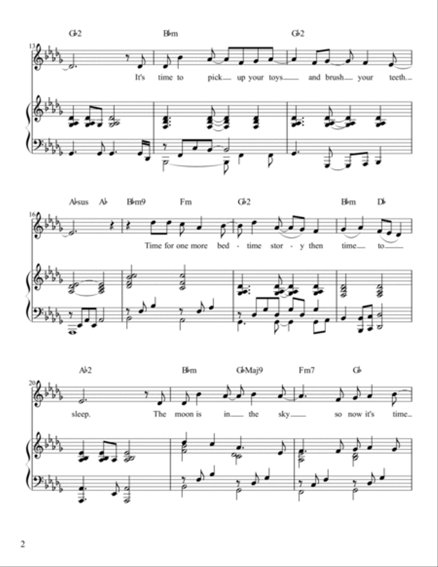 Lullaby for Logan Voice scores gallery preview page 2