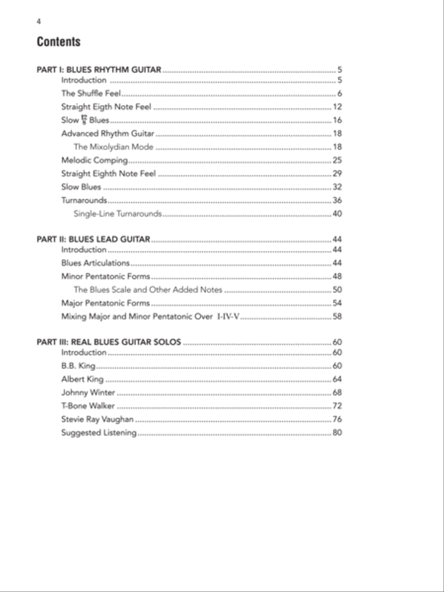 Real Blues Guitar Real Blues Guitar Electric Guitar scores gallery preview page 5