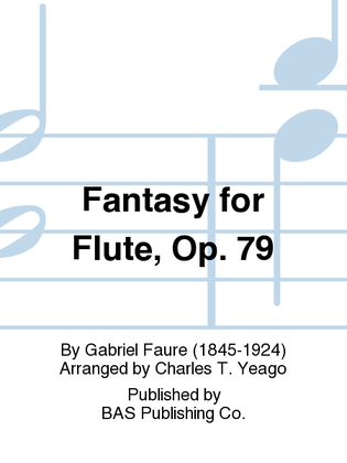 Book cover for Fantasy for Flute, Op. 79