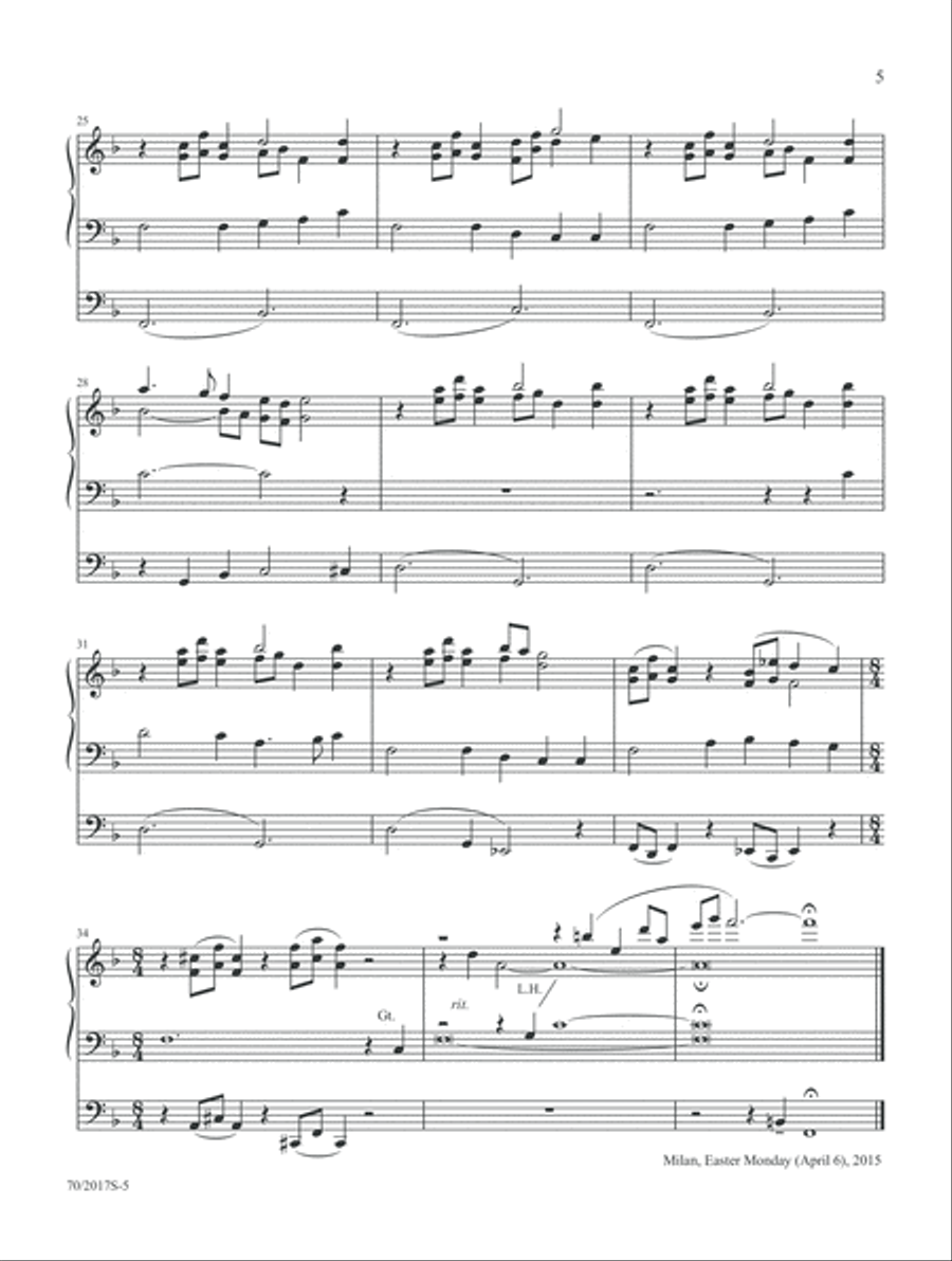 An American Hymn Tune Sampler Organ scores gallery preview page 5