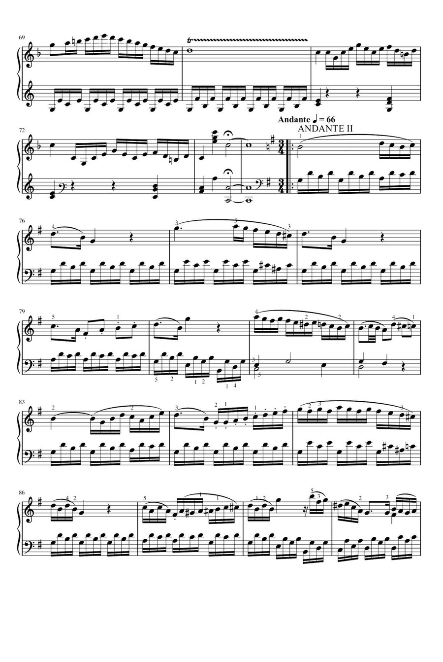 Sonatina No.16 - Muzio Clementi Piano Solo scores gallery preview page 5