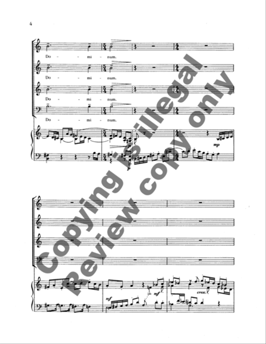 Magnificat 4-Part scores gallery preview page 11