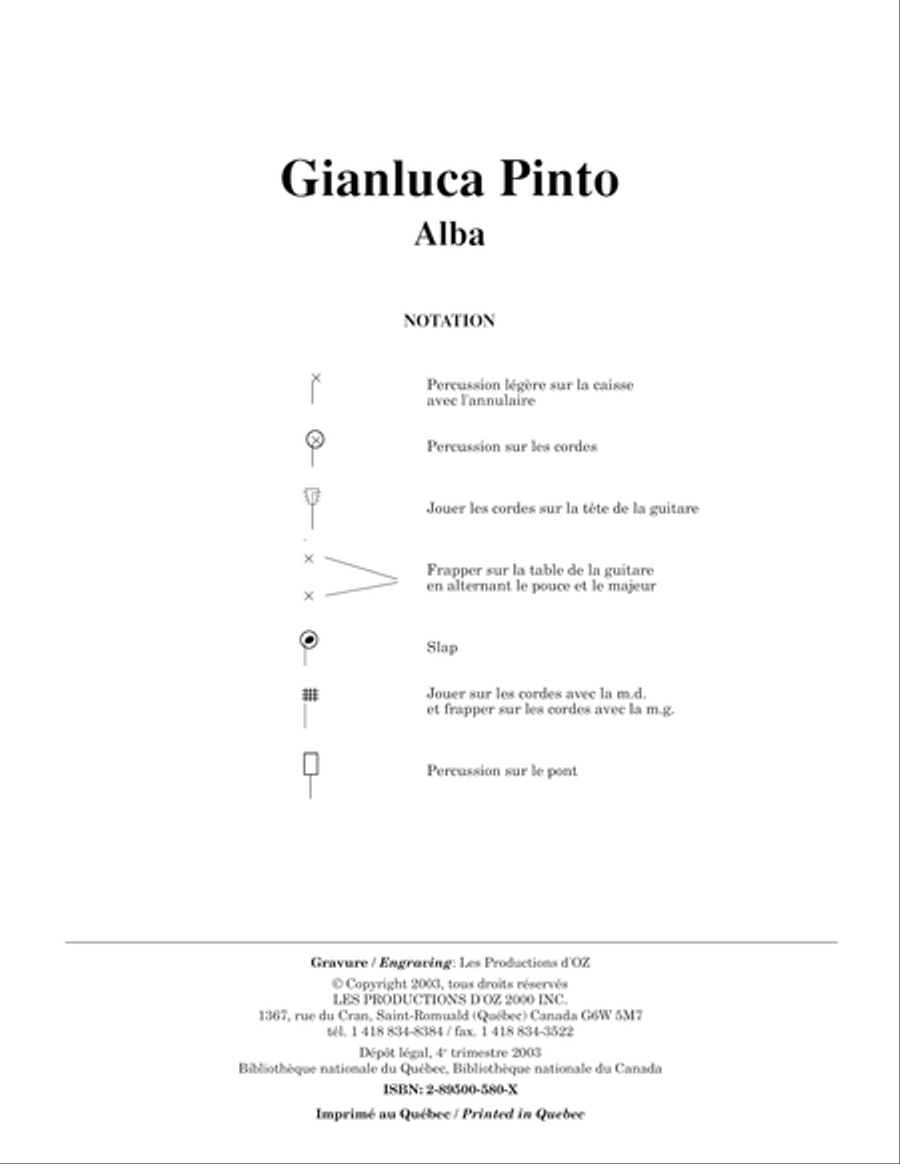 Alba Flute scores gallery preview page 1