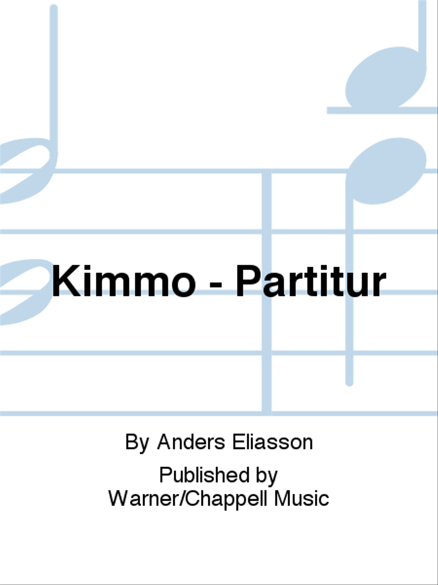 Kimmo - Partitur