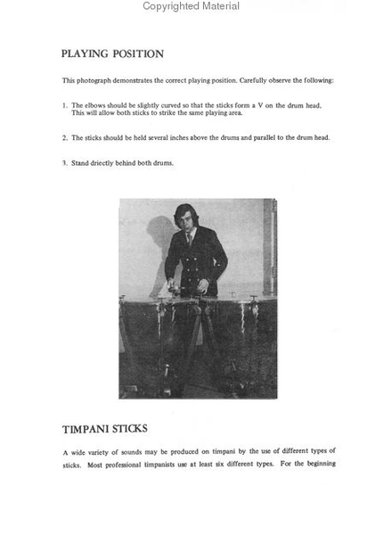 Fundamental Studies For Timpani